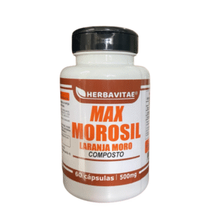 Max morsil laranja moro - 500mg 60 cápsulas