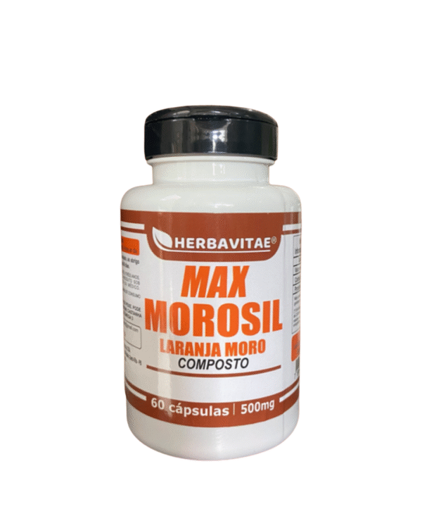 Max morsil laranja moro - 500mg 60 cápsulas