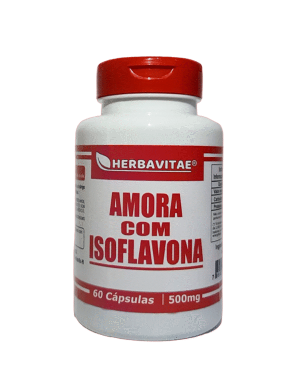 Amora com Isoflavona - 500 mg 60 cápsulas