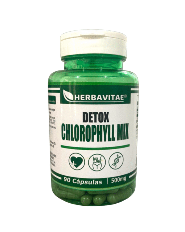 Chlorophyll mix Detox - 500mg 90 Cápsulas