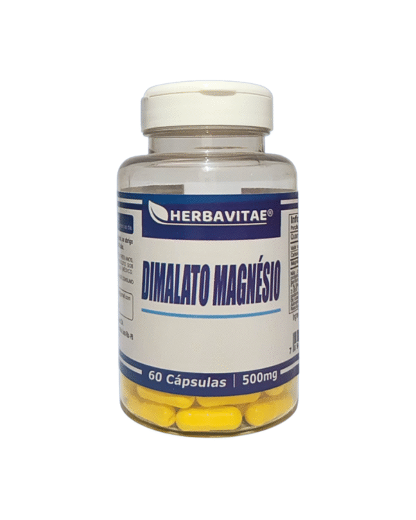 Magnésio Dimalato - 500mg 60 Cápsulas