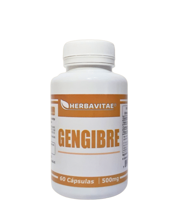 Gengibre - 500mg 60 Cápsulas