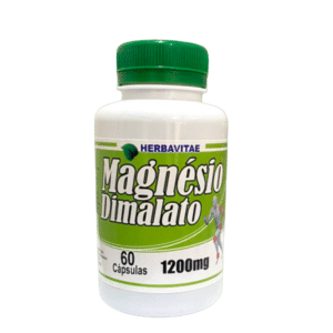 Magnésio Dimalato - 1200mg 60 cápsulas