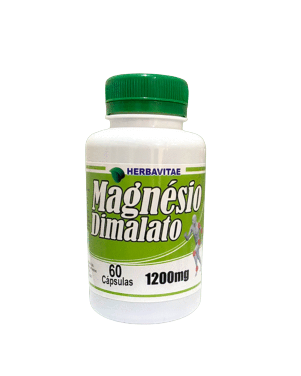 Magnésio Dimalato - 1200mg 60 cápsulas