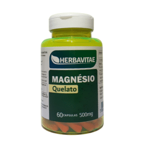 Magnésio Quelato - 500mg 60 cápsulas